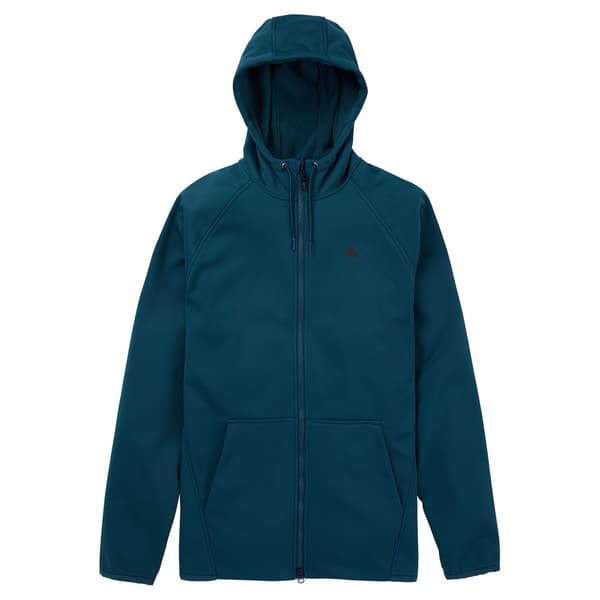 Burton Crown Weatherproof Vetoketjullinen Fleecetakki Sininen S Mies