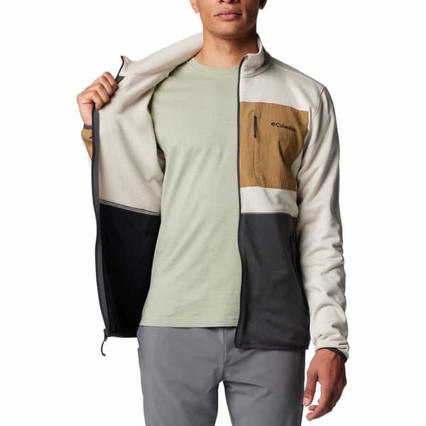 Columbia Hike™ Ii Fleecejakke Med Fuld Lynlås Beige,Grå 2XL Mand