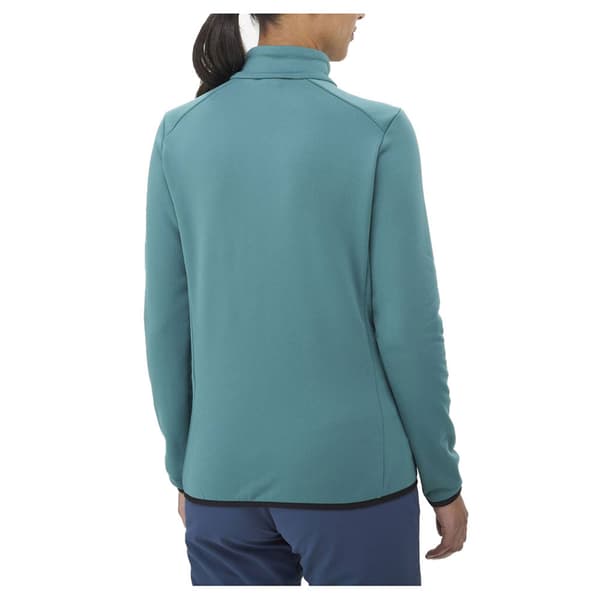 Millet Seneca Fleece Med Halv Dragkedja Blå XS Kvinna