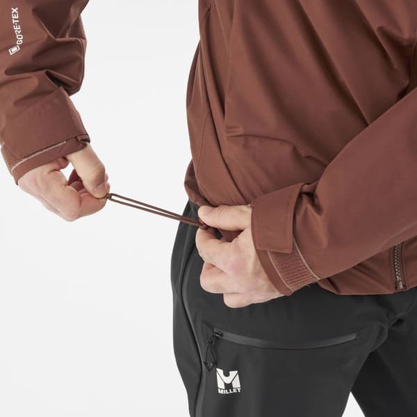 Millet Seneca Goretex 2l Fleece Brun S Mand