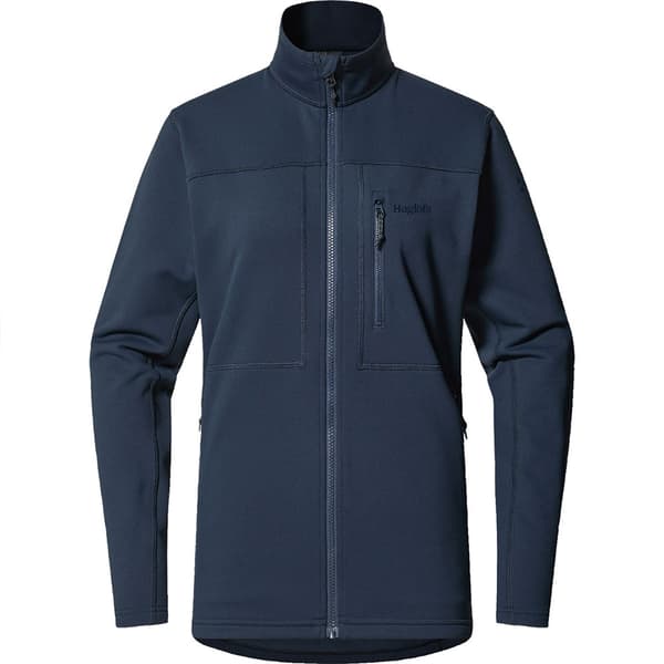 Haglofs Rosson Mid Vetoketjullinen Fleecetakki Sininen XS Nainen