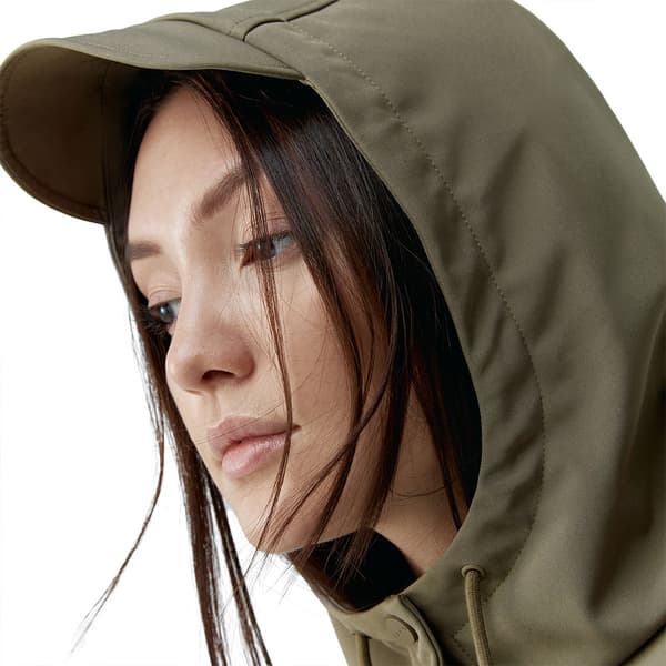 Born Living Yoga Trench Kappa Grönt XL Kvinna