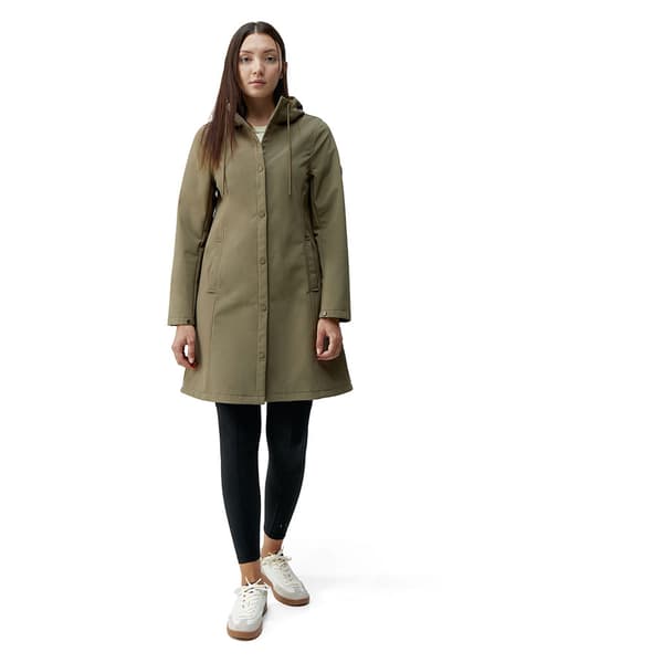 Born Living Yoga Trench Kappa Grönt XL Kvinna