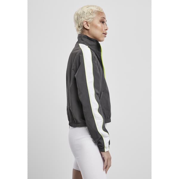Urban Classics Piped Jakke Sort XL Kvinde