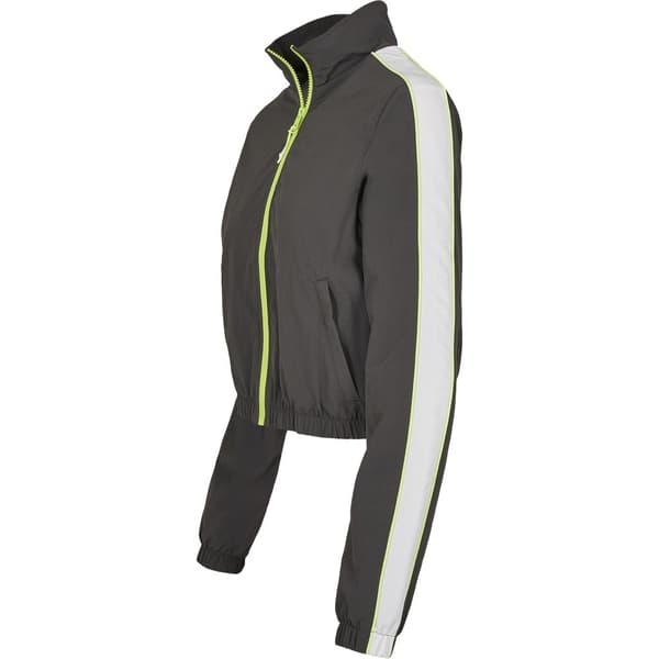 Urban Classics Piped Jakke Sort XL Kvinde