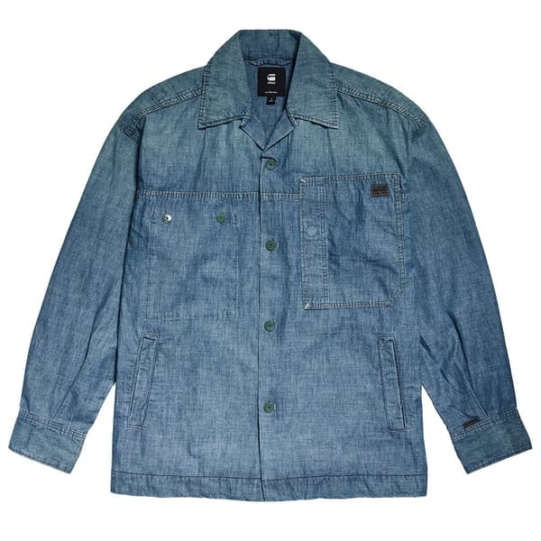 G-star Oversized Workwear övertröja Blå L Kvinna