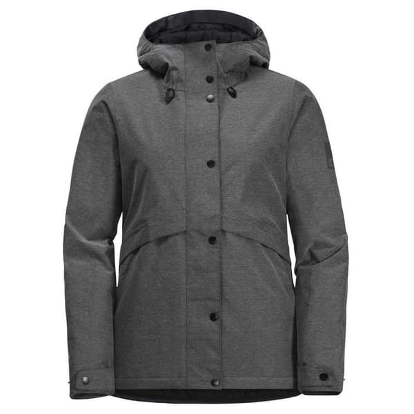 Jack Wolfskin Snowy Park Jakke Grå 2XL Kvinde