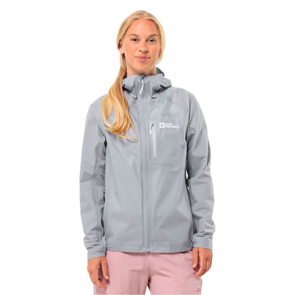 Jack Wolfskin Prelight 3l Jacka Grå L Kvinna