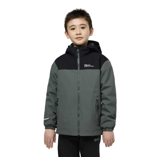 Jack Wolfskin Snowcurl 3in1 Jacka Grönt 92 cm Pojke