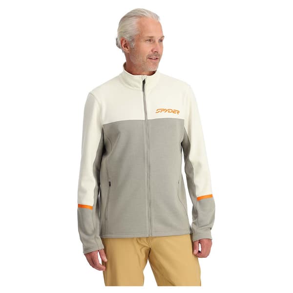 Spyder Speed Fleecejacka Med Dragkedja Grå 2XL Man