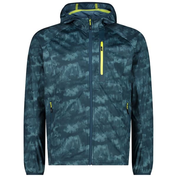 Cmp Fix Hood 31a5687 Softshelljakke Blå 2XL Mand