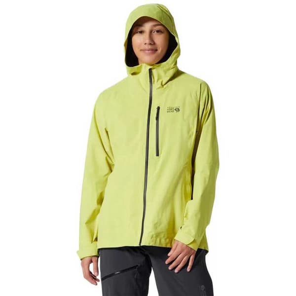Mountain Hardwear New Stretch Ozonic Softshelljakke Gul S Kvinde