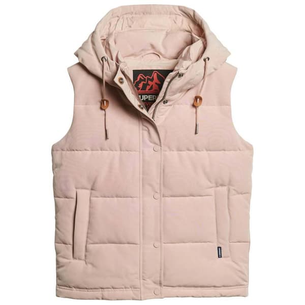 Superdry Everest Puffjacka Rosa M Kvinna
