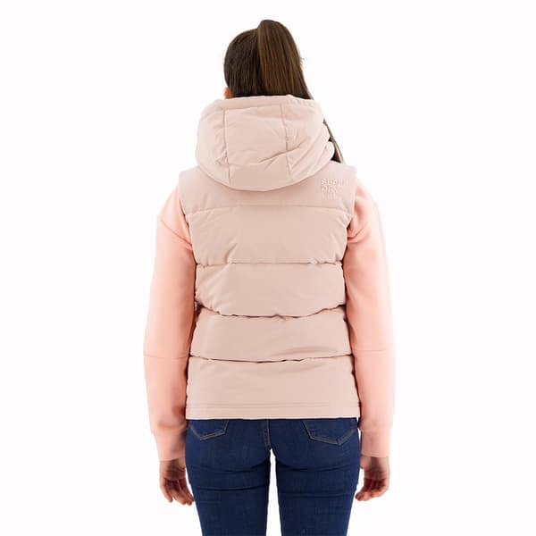 Superdry Everest Puffjacka Rosa M Kvinna