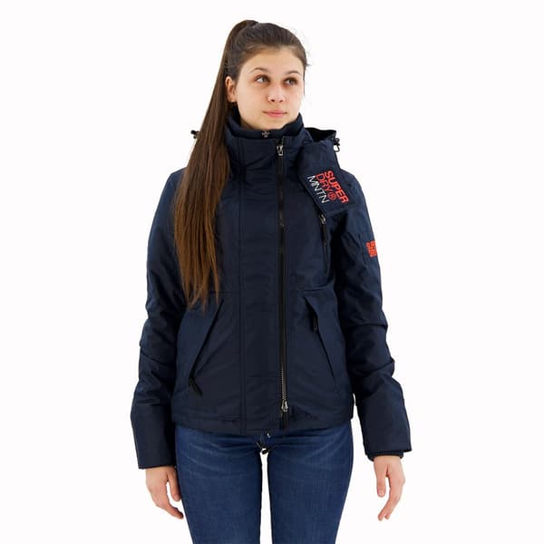 Superdry W5011652a Jacka Blå S Kvinna