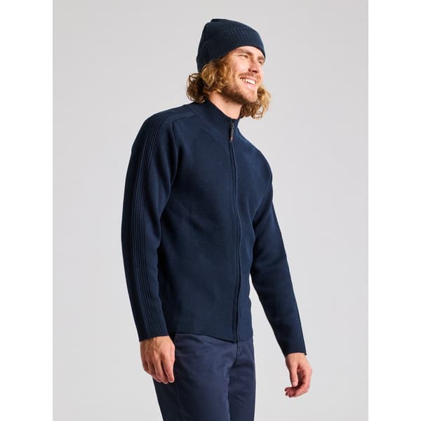 Slam Techknit Trøje Med Lynlås Blå XL Mand