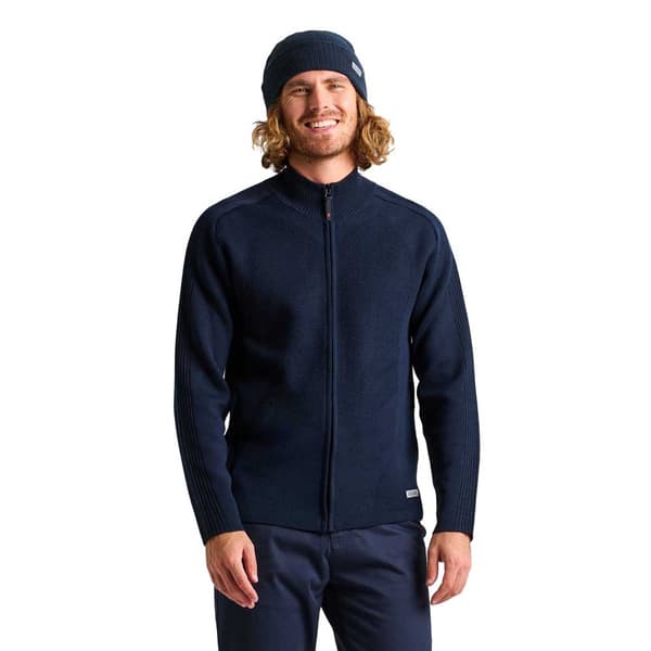 Slam Techknit Trøje Med Lynlås Blå XL Mand