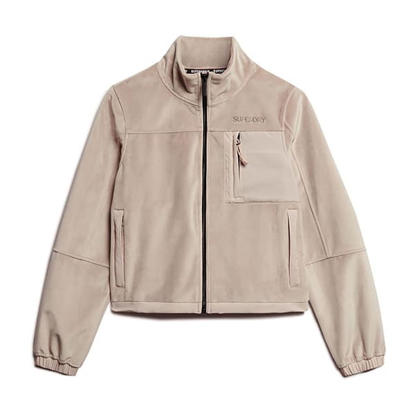 Superdry Premium Trekker Jacka Beige XL Kvinna