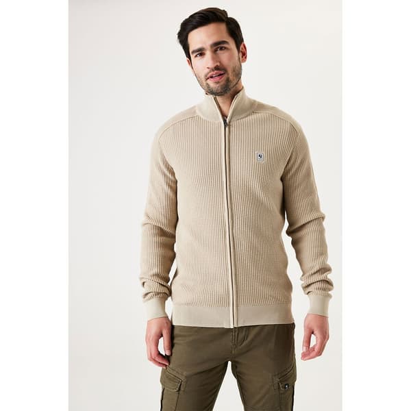 Garcia U41050 Pulloveri Vetoketjulla Beige XL Mies