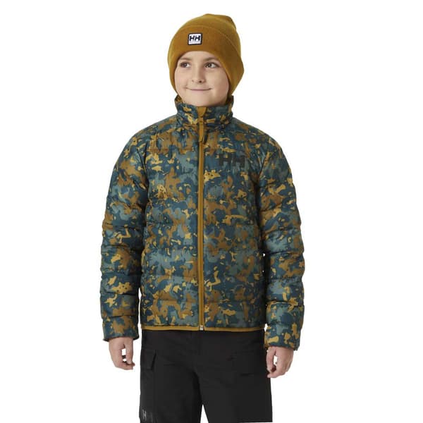 Helly Hansen Marka Insulated Vatteret Jakke Grøn 12 Years Dreng