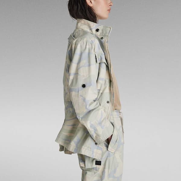 G-star Field Overshirt Jacka Grå M Kvinna