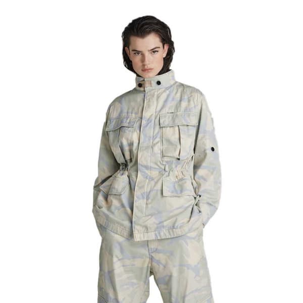 G-star Field Overshirt Jacka Grå M Kvinna