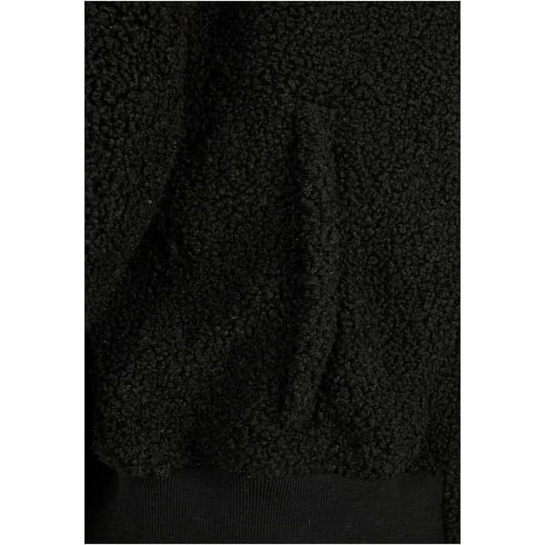 Urban Classics Oversized Sherpa Jakke Sort 5XL Kvinde