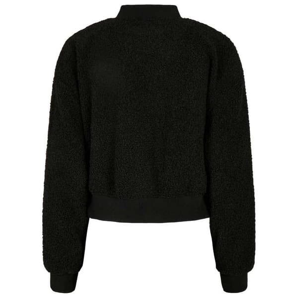 Urban Classics Oversized Sherpa Jakke Sort 5XL Kvinde