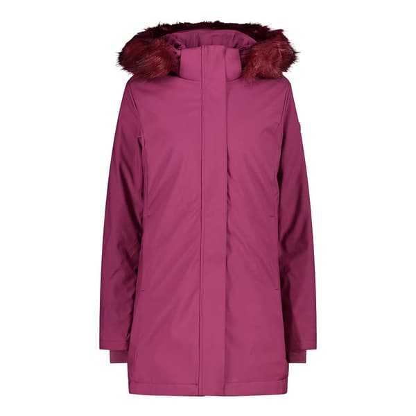 Cmp Coat Zip Hood 32k3196f Softshelljakke Rosa S Kvinde