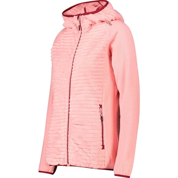 Cmp Fix Hood 32p1976 Fleecejakke Med Hætte Rosa 3XL Kvinde