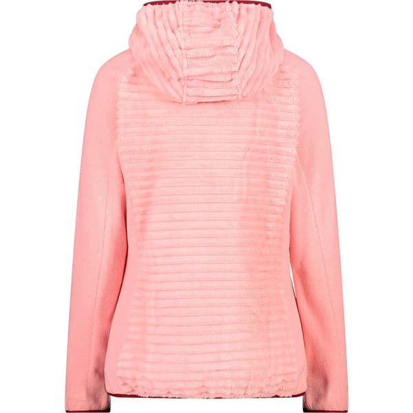 Cmp Fix Hood 32p1976 Fleecejakke Med Hætte Rosa 3XL Kvinde
