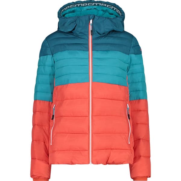 Cmp Fix Hood 32z4176 Jakke Grøn 2XS Kvinde