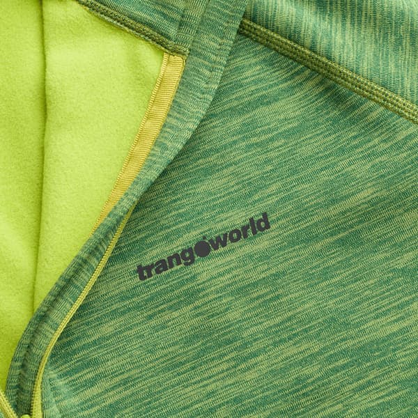 Trangoworld Qoruq 45 Fleecejakke Med Halv Lynlås Grøn XL Mand