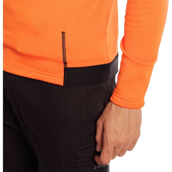 Trangoworld Wroot Fleece Med Halv Dragkedja Orange S Man