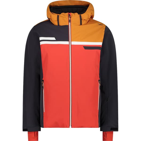 Cmp 33w0747 Jacka Röd,Orange 3XL Man