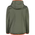 Miniatyrbillede 2 af 3: Cmp Fix Hood 30m2104 Softshelljakke Grøn 5 Years Dreng