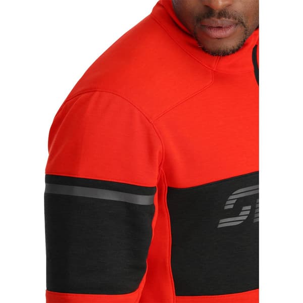 Spyder Speed Puolivetoketjullinen Fleecetakki Oranssi 2XL Mies