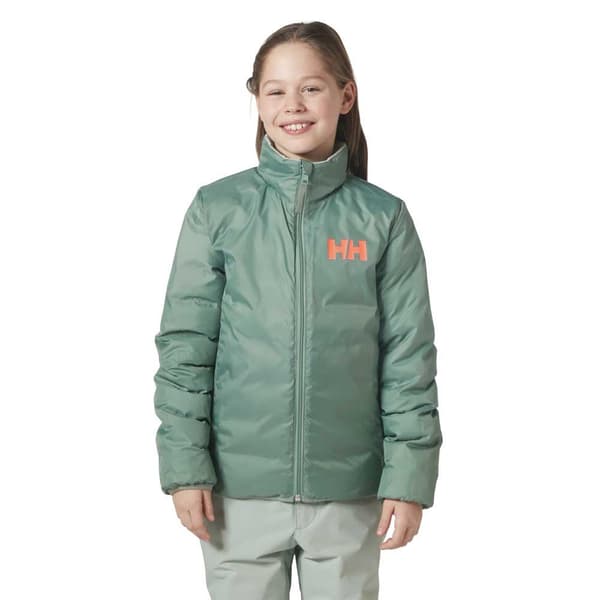 Helly Hansen Marka Insulated Vatteret Jakke Grøn,Grå 16 Years Dreng