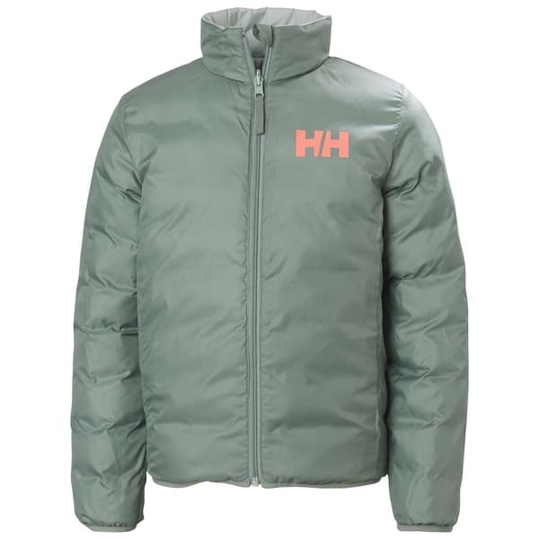 Helly Hansen Marka Insulated Vatteret Jakke Grøn,Grå 16 Years Dreng