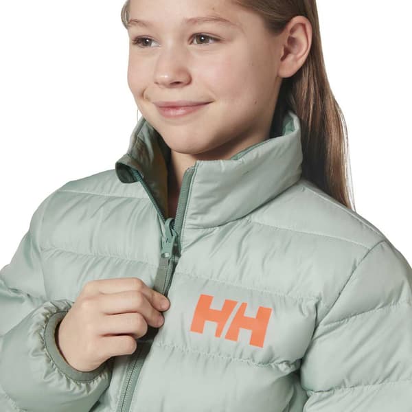 Helly Hansen Marka Insulated Vatteret Jakke Grøn,Grå 16 Years Dreng