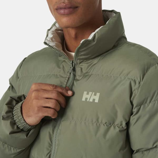 Helly Hansen Yu 23 Reversible Vadderad Jacka Grönt M Man