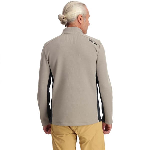 Spyder Bandit Fleecejacka Med Dragkedja Beige XL Man