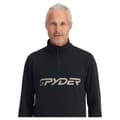 Miniatyrbild 2 av 3: Spyder Speed Fleece Med Halv Dragkedja Svart XL Man