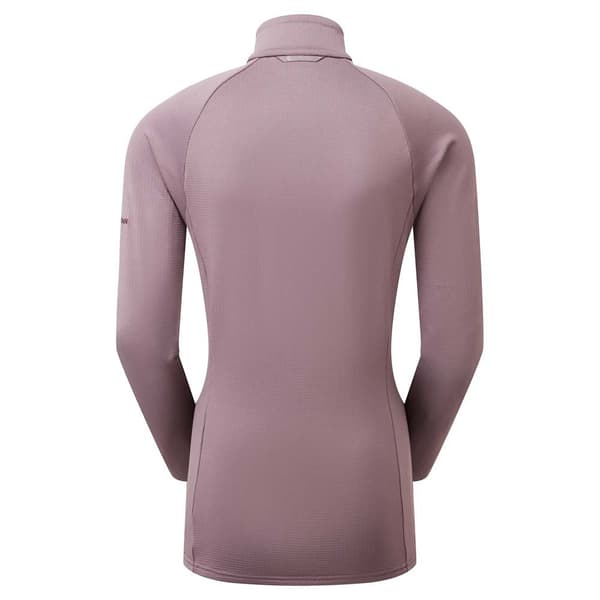 Montane Protium Fleecejakke Med Halv Lynlås Lilla 2XS Kvinde