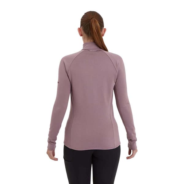 Montane Protium Fleecejakke Med Halv Lynlås Lilla 2XS Kvinde