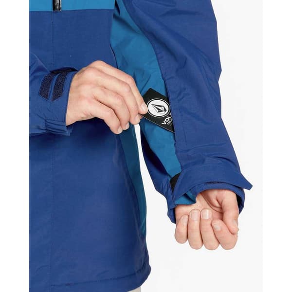 Volcom L Gore-tex Jacka Blå S Man