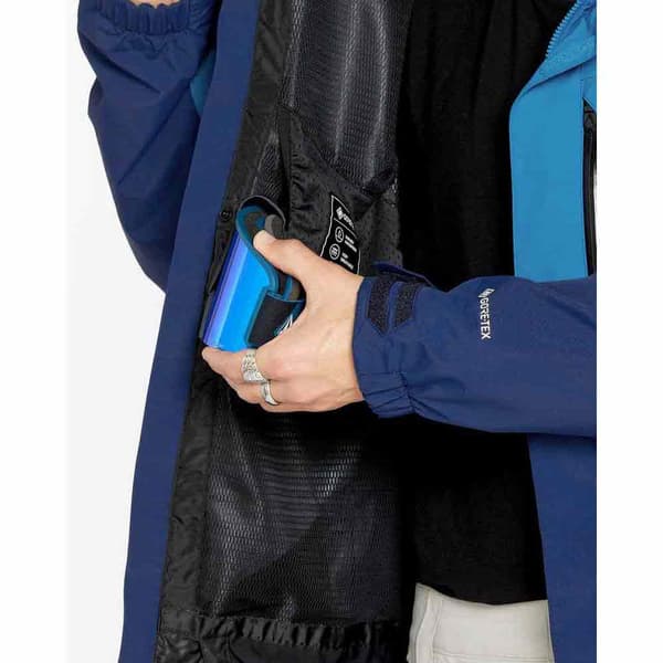 Volcom L Gore-tex Jacka Blå S Man