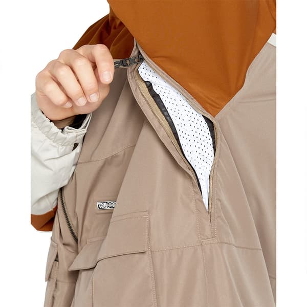Volcom Nightbreaker 20k Jakke Brun S Mand