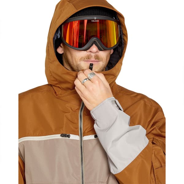Volcom Nightbreaker 20k Jakke Brun S Mand