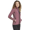 Miniatyrbillede 4 af 7: Adidas Terrex Techrock Wind Fleecejakke Med Fuld Lynlås Rosa S Kvinde